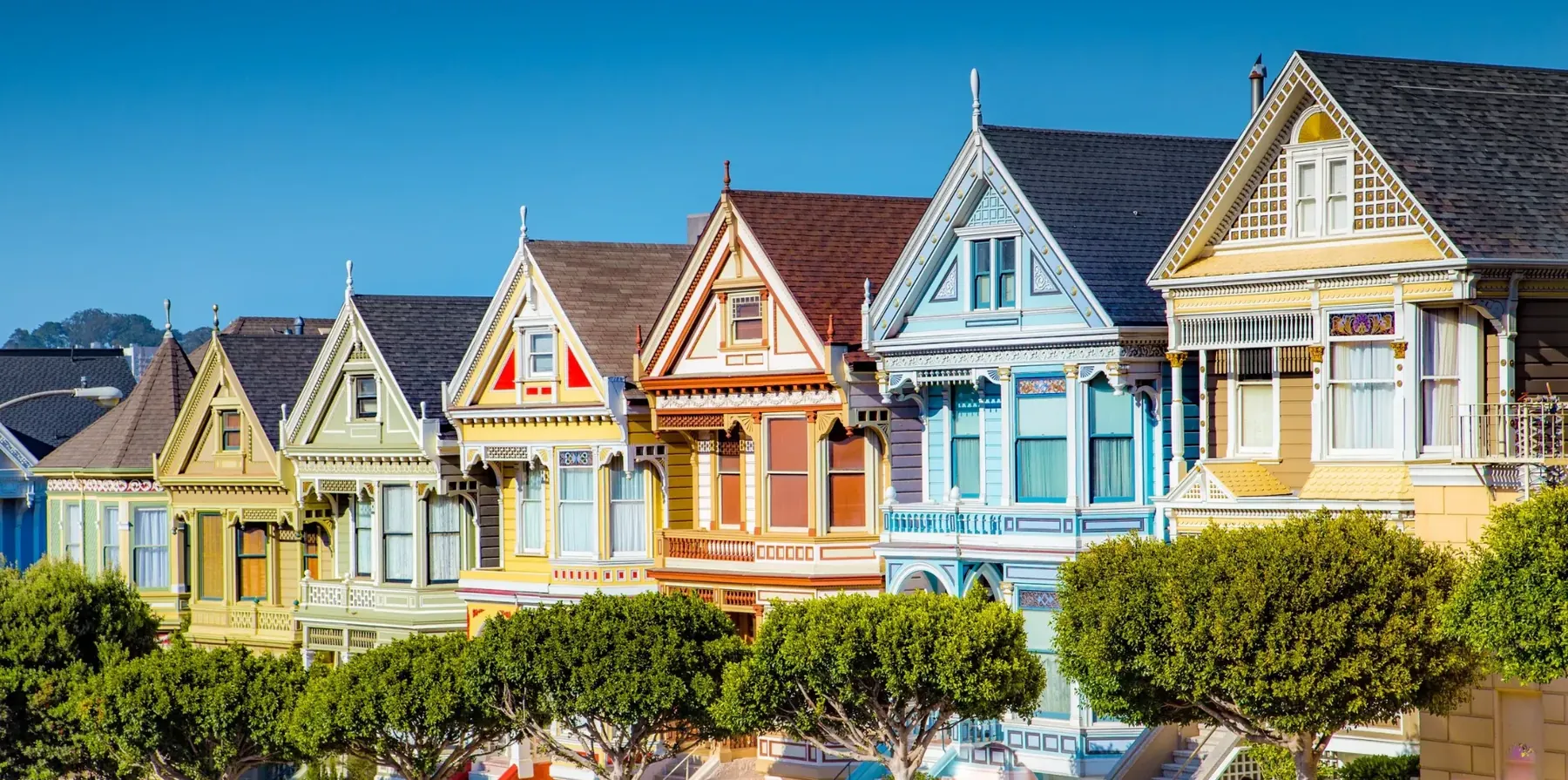 San Francisco Painted Ladies homes